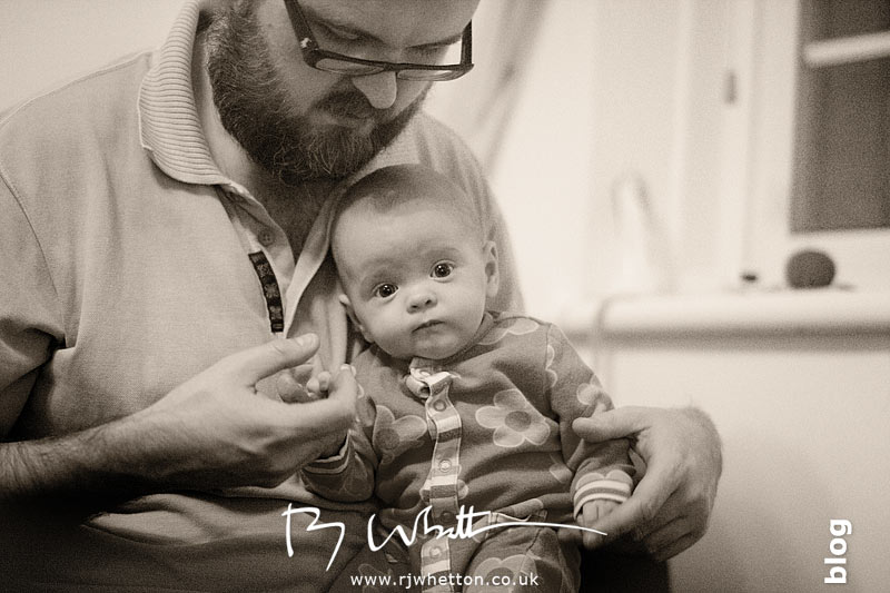 Scout with dad, Dom Dad holding Scout - Baby Portraits - Professional Portraits Dorset