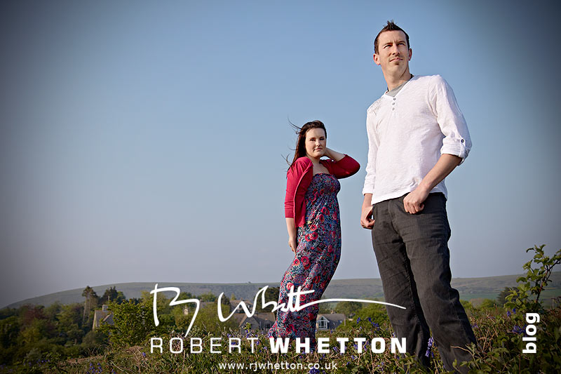 Engagement Photography Session at Corfe Castle Engagement Session with Dorset Wedding Photographer Robert Whetton