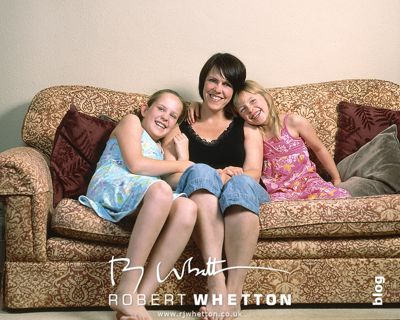 Mamiya Family Portraits - Testing Flash Sync Speed Testing Mamiya RB67 - Dorset Portrait Photographer Robert Whetton
