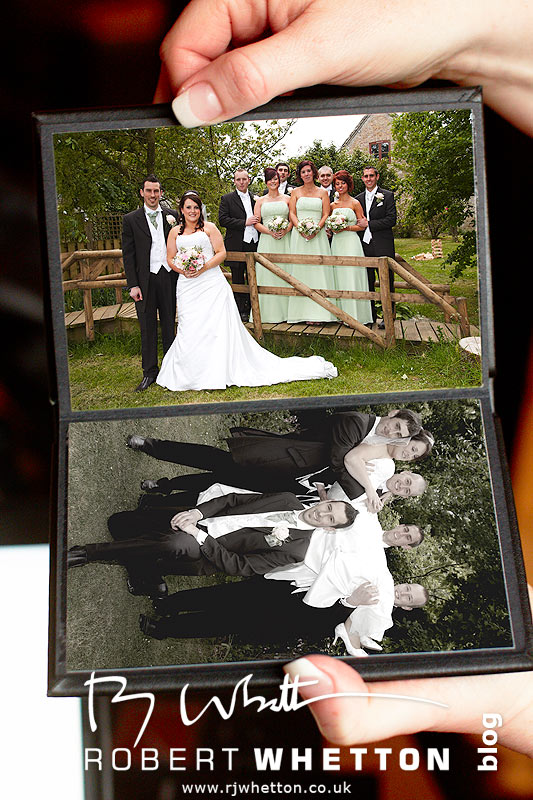 Wedding of Jo and Ben Christie at Kingston Country Courtyard, Swanage Honeymoon Album Pages 4+5 - Dorset Wedding Photographer Robert Whetton