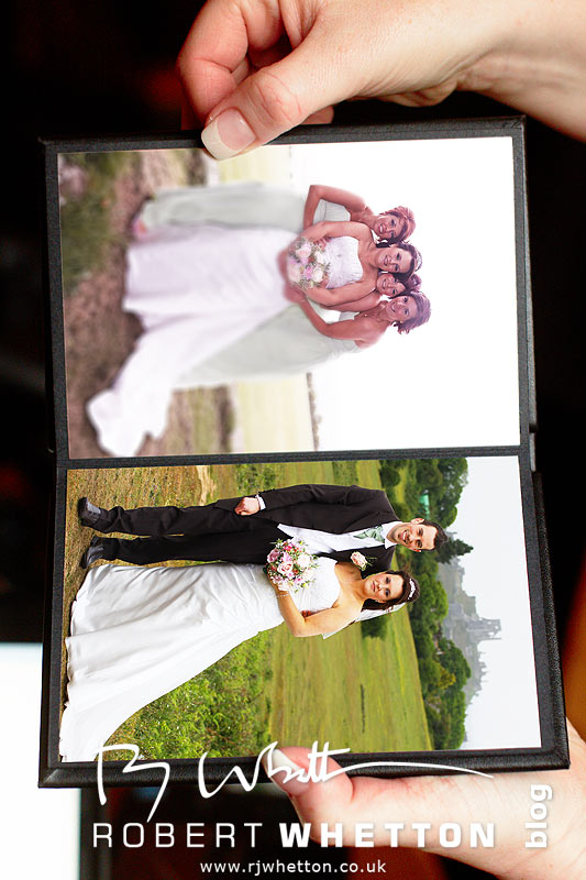 Wedding of Jo and Ben Christie at Kingston Country Courtyard, Swanage Honeymoon Album Pages 8+9 - Dorset Wedding Photographer Robert Whetton