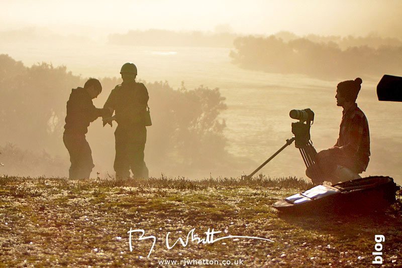 Loan footage of Andy Loan soldier footage - Production Photography Dorset