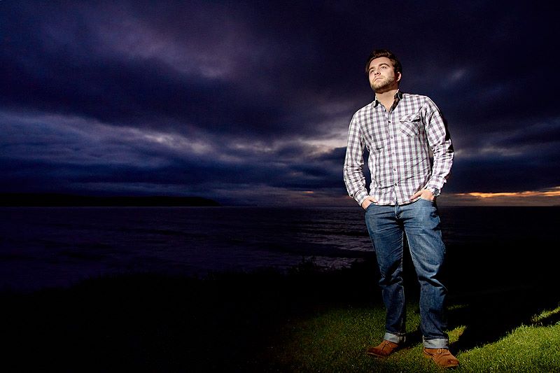 Matt Tyler by Matt Fryer at sunset Matt Tyler at sunset
