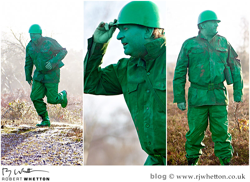 Running scene with Andy Running scene with Andy Duerden - Production Photography Dorset