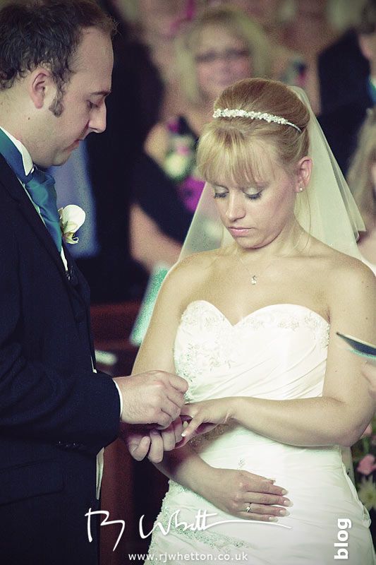 North Devon Wedding with Matt Fryer - Lynsey and Ash exchange rings
