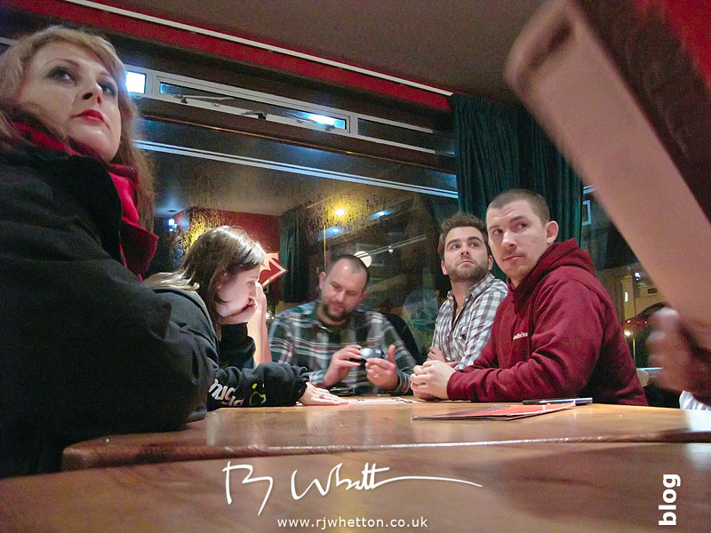 Waiting on food - Shot with Canon G9 Meal out at The Red Barn in Woolacombe