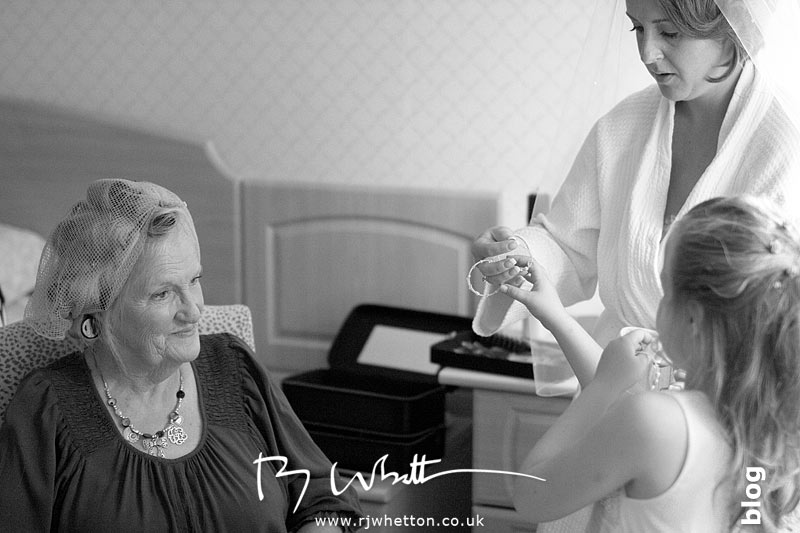 Mum with hair in curlers Mum with hair in curlers - Professional Wedding Photography Dorset