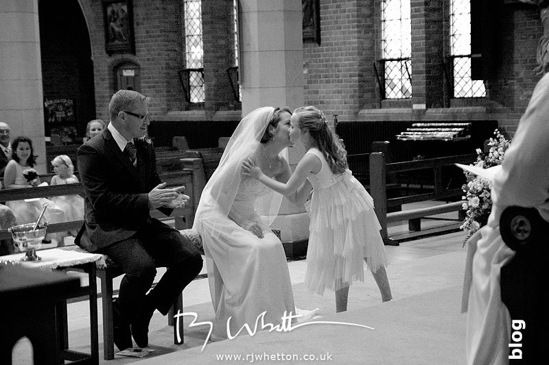 Rebecca gives a kiss for a wonderful speech Rebecca gives a kiss for a wonderful speech - Professional Wedding Photography Dorset