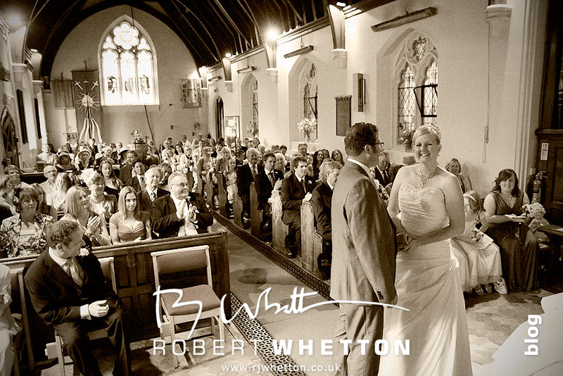 Wedding of Leah and Neil at St Marys, West Moors Congratulations Mr and Mrs Steele - Dorset Wedding Photographer Robert Whetton