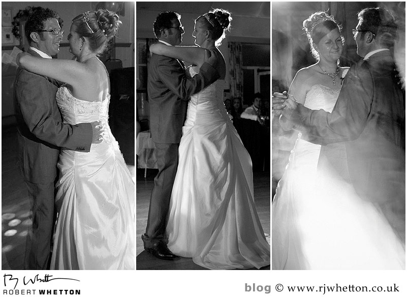 Wedding of Leah and Neil at St Marys, West Moors First dance - Dorset Wedding Photographer Robert Whetton