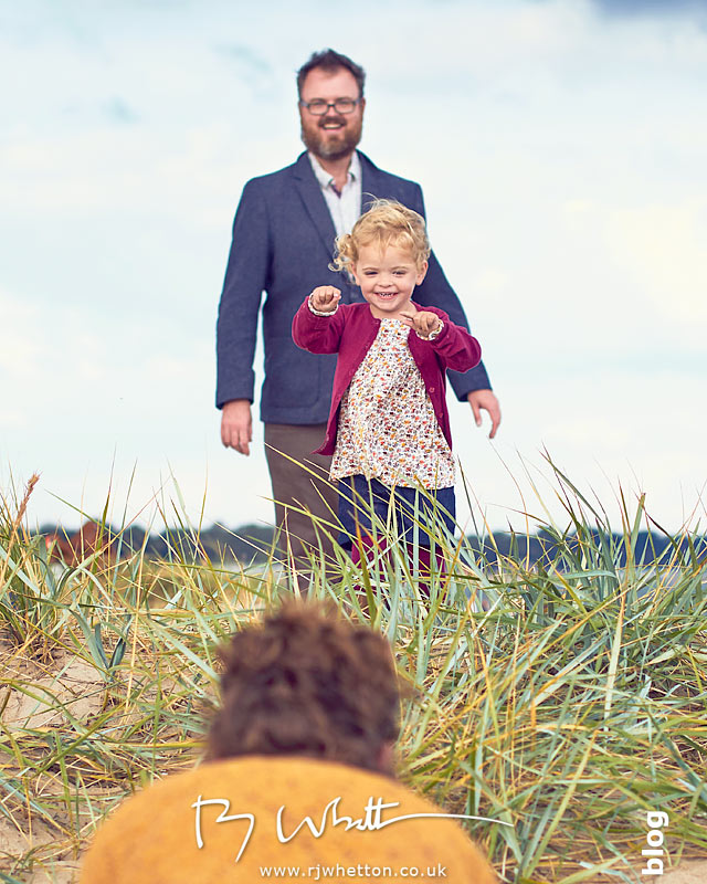 Scout and dad find mum Scout and dad find mum - Portrait Photography Dorset