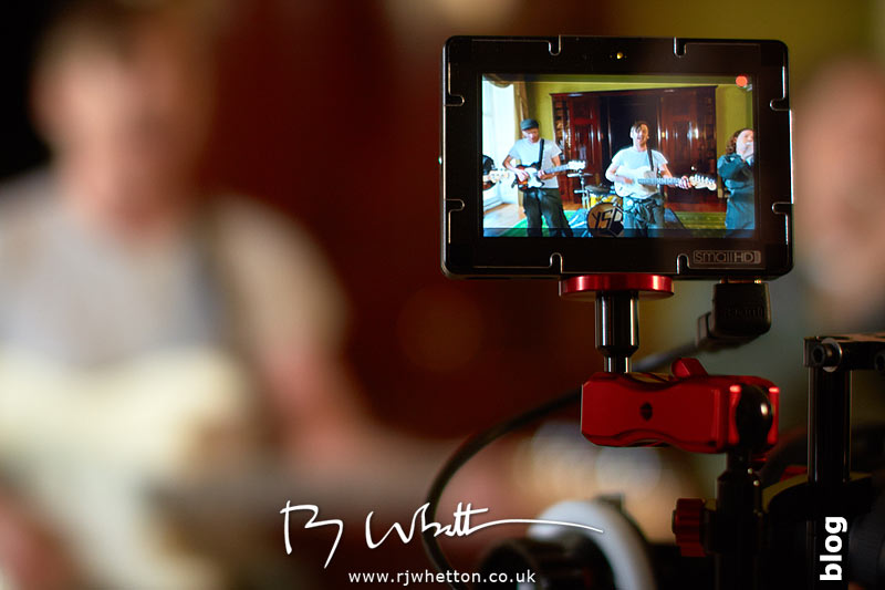 Crew though the camera Yes Sir Boss - Not Guilty Production Still - Production Photography Dorset