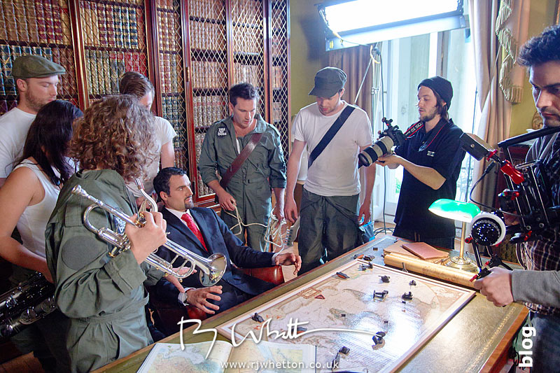 Everyone gets around Denzil Yes Sir Boss - Not Guilty Production Still - Production Photography Dorset