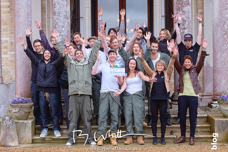 The Love Love Film crew and Yes Sir Boss team Yes Sir Boss - Not Guilty Production Still - Production Photography Dorset
